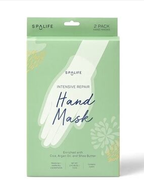 SpaLife Intensive Repair Hand Mask - Mint Green